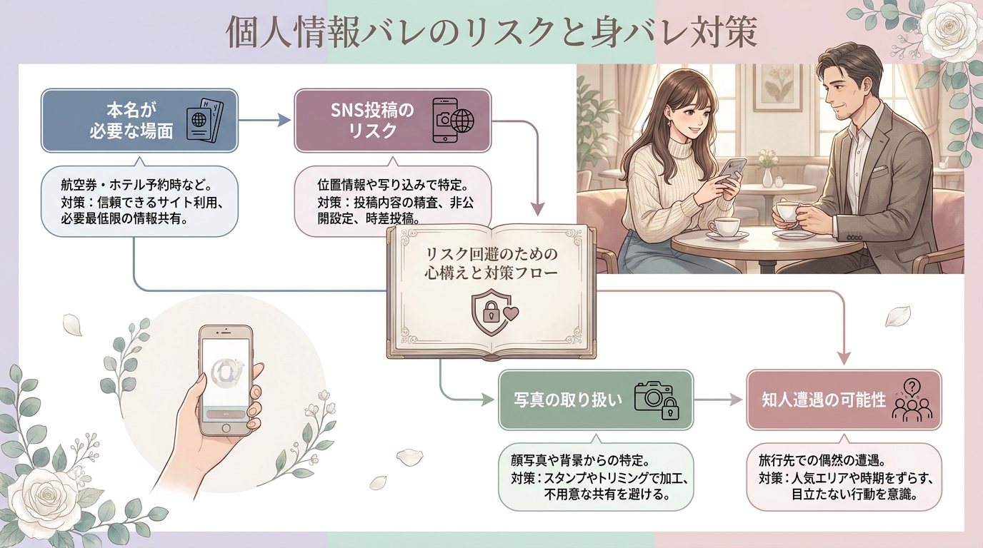 個人情報バレのリスクと身バレ対策