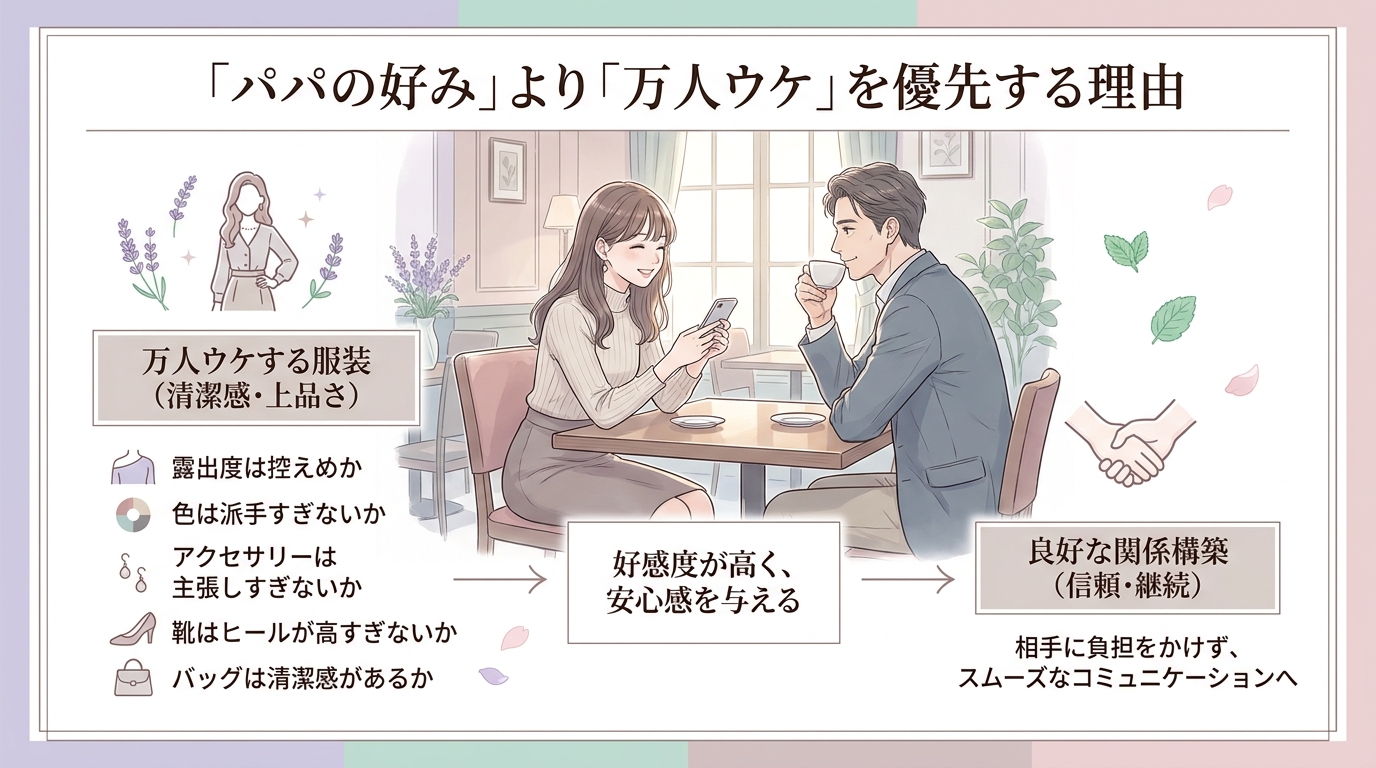 「パパの好み」より「万人ウケ」を優先する理由