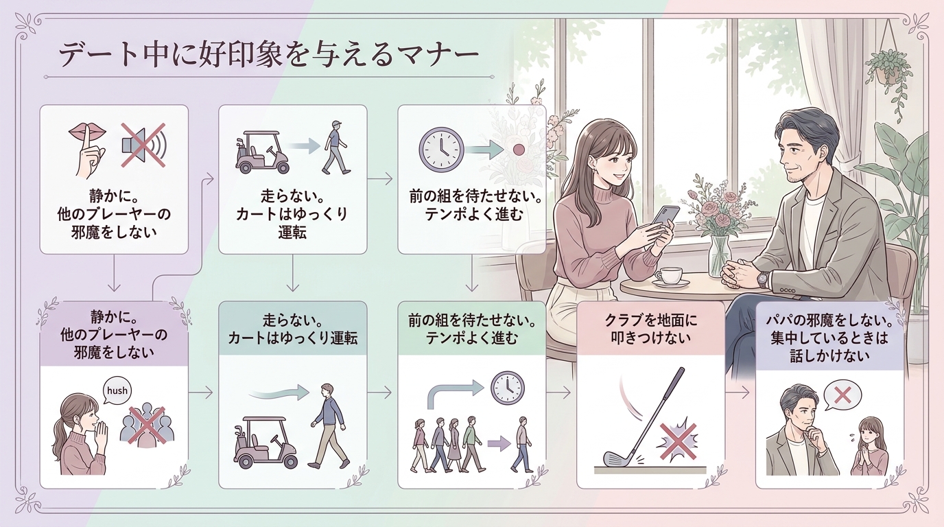 デート中に好印象を与えるマナー